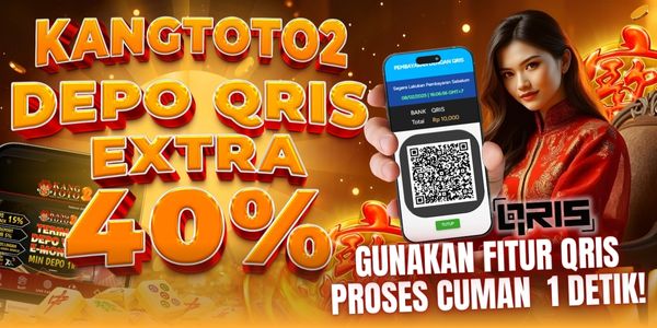 PAKAI QRIS BONUS 40%